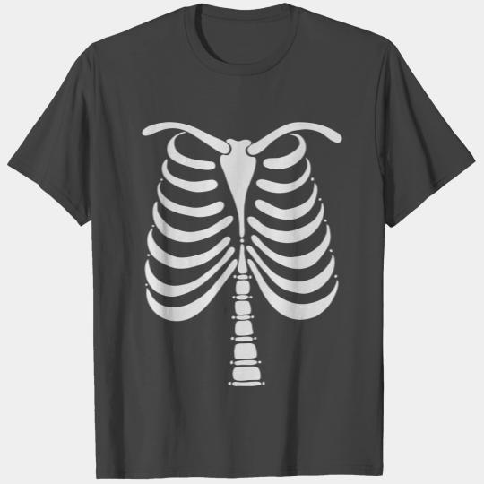 Skeleton Bones Glow in the Dark Baby Short Sleeve T Shirts