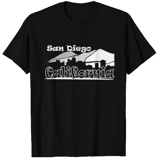 San Diego (white) T Shirts