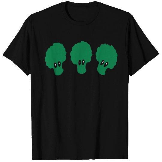 3 broccoli vector art T Shirts