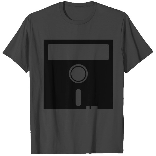 old skool computer nerd floppy disk T Shirts