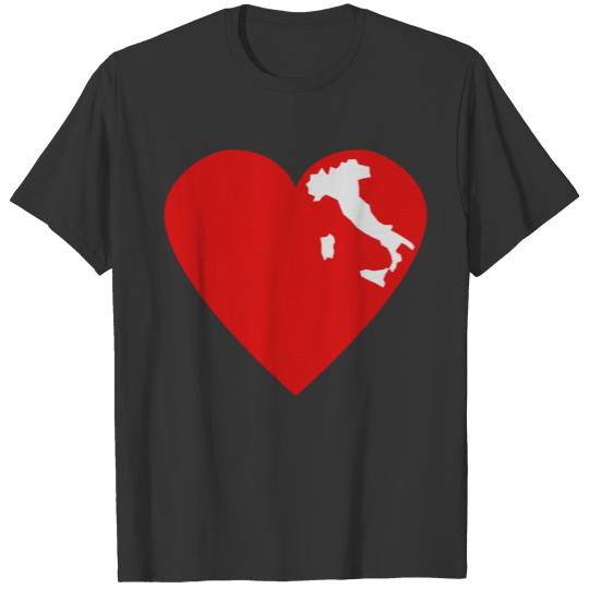 heart_italy T-shirt
