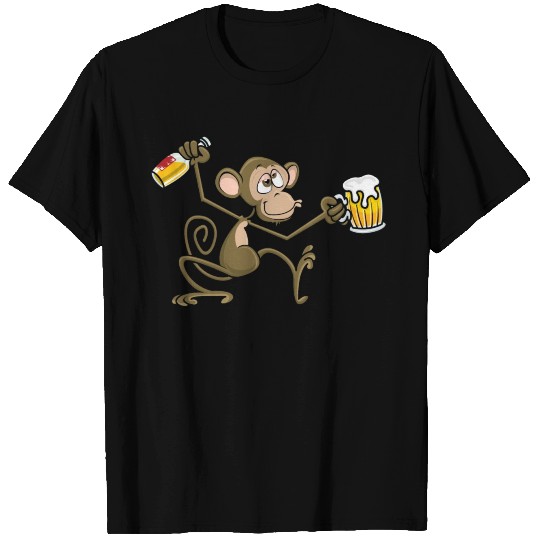 Drunk Monkey T Shirts