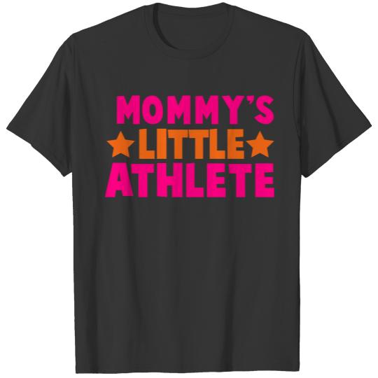 MOMMY'S LITTLE ATHLETE sport baby T-shirt