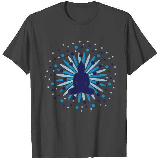 A Buddha mandala blossom T Shirts
