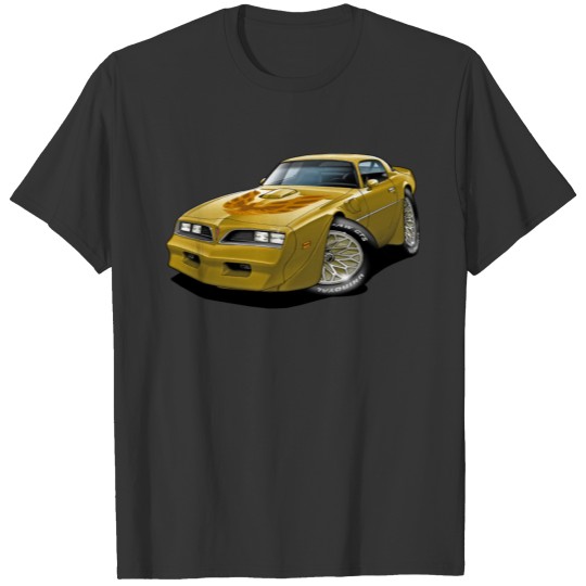 1977-78 Trans Am Gold Car T Shirts