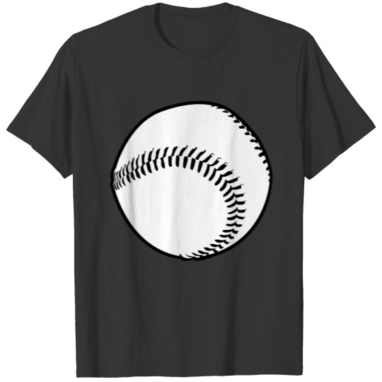 Large Baseball HD Design T Shirts
