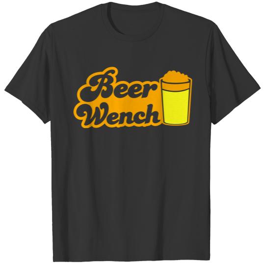 BEER WENCH beers server T-shirt