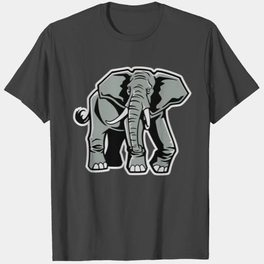 Grey Elephant T Shirts