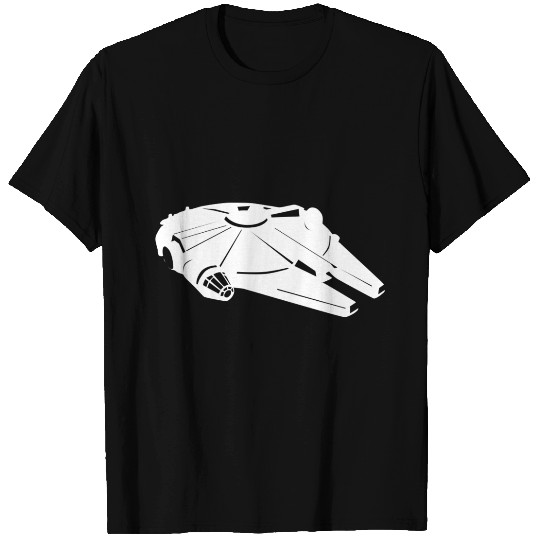 Millennium Falcon White T Shirts