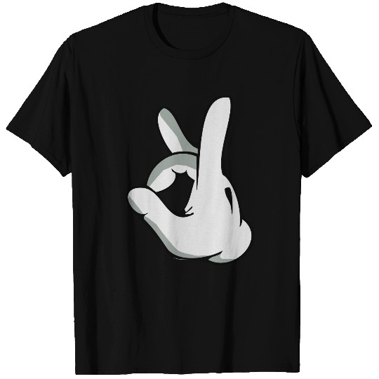 mickey hands dope T Shirts