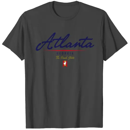 Atlanta Script T Shirts