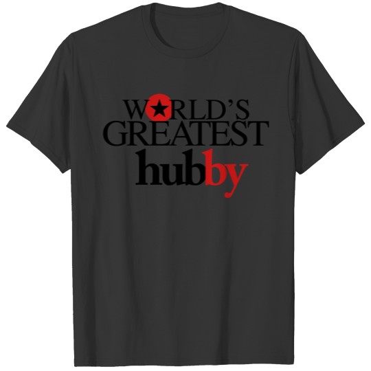 world_greatest_hubby T-shirt