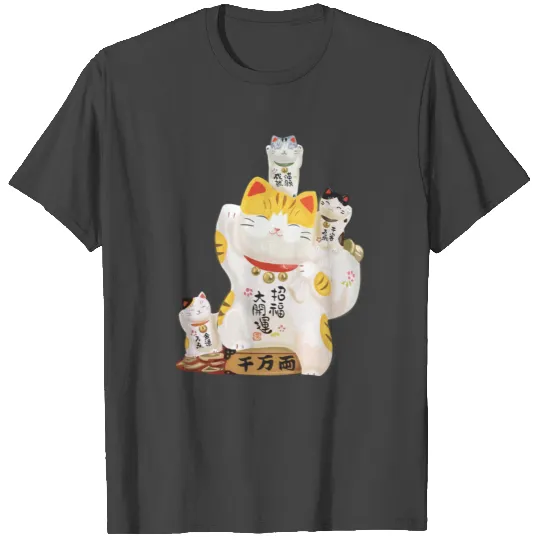 Lucky Cat T Shirts