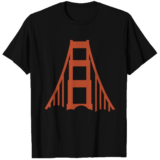 San Francisco Golden Gate Bridge Logo 3 T Shirts