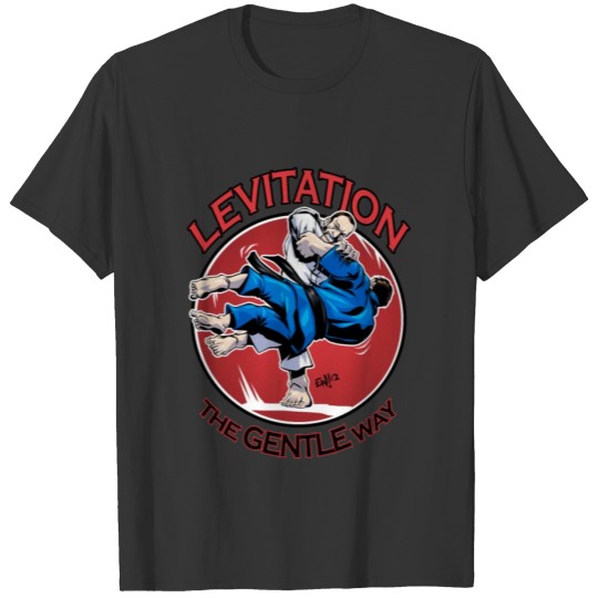 Judo Shirt - Levitation for white shirt T-shirt