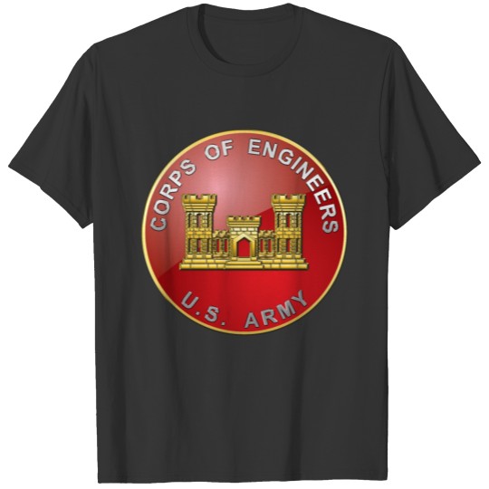 USACE Branch Plaque T Shirts