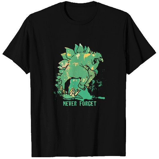 Never Forget Stegosaurus T Shirts