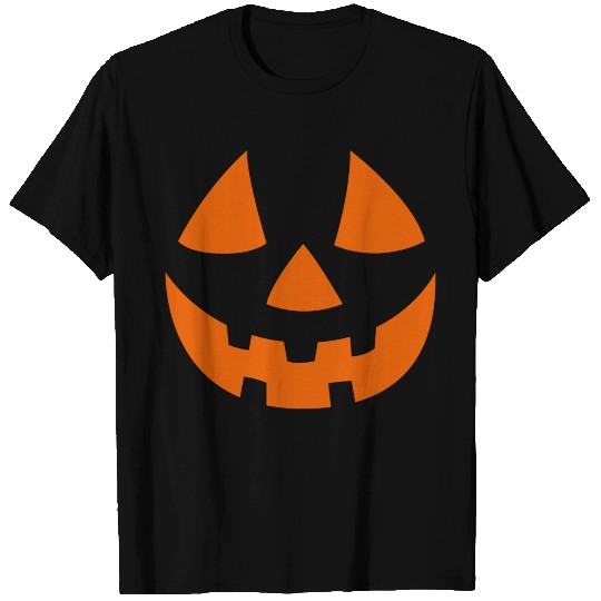 Jack o Lantern T Shirts Orange