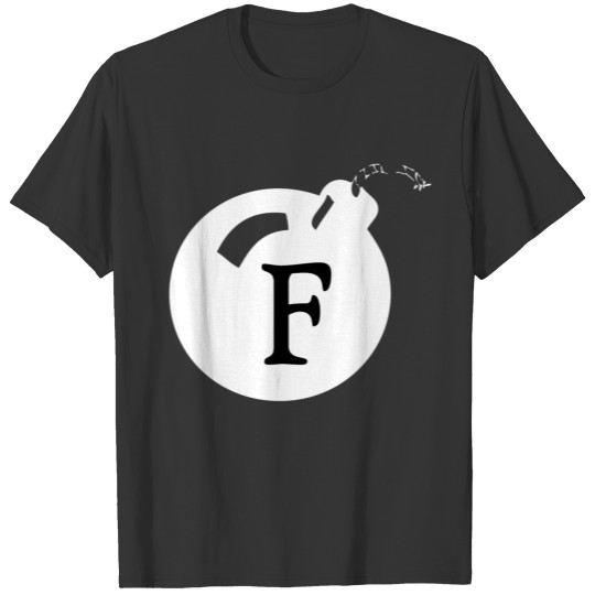 The F Bomb White T-shirt