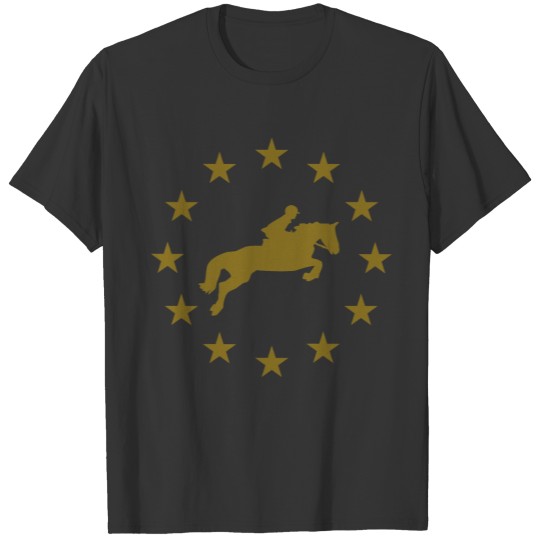 Showjumping horse & Stars T-shirt