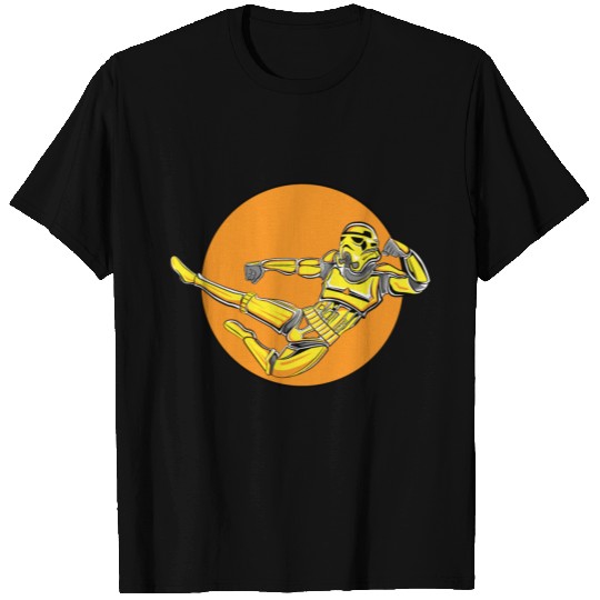stormtrooper meets bruce lee T Shirts