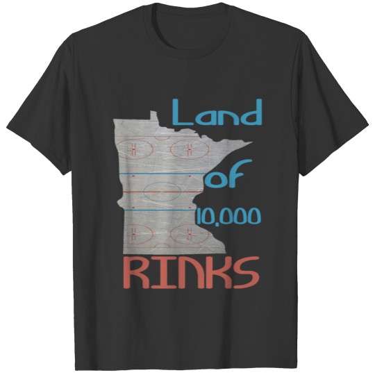 Land of 10,000 Rinks T-shirt