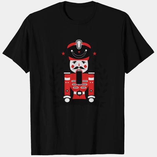 Nutcracker character as a hussar with mustaches T Shirts