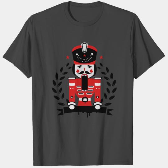 Nutcracker character as a hussar with mustaches T Shirts
