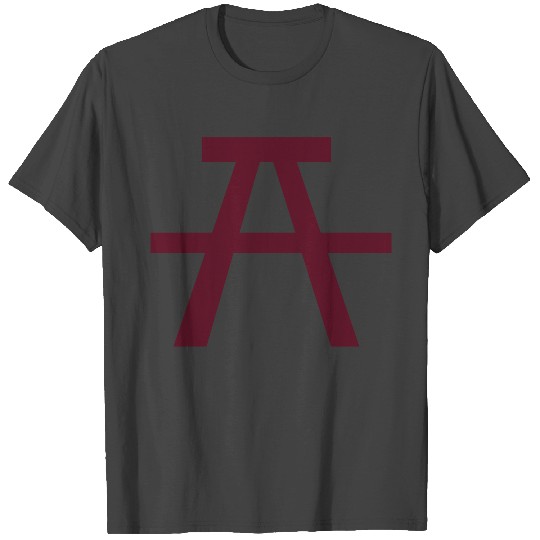 picnic table seat side view symbol T Shirts