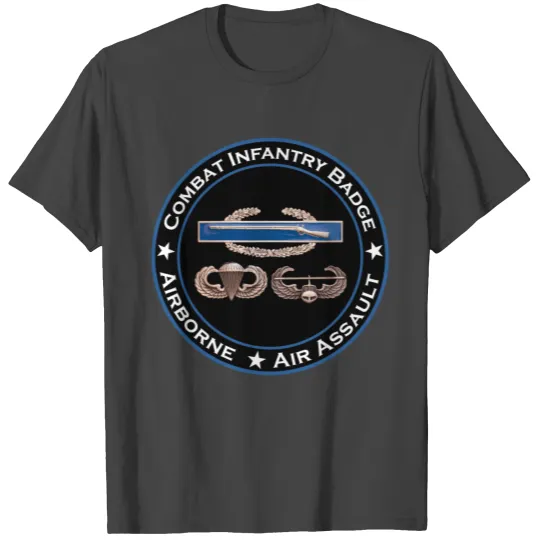CIB Airborne Air Assault T Shirts