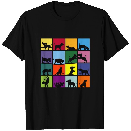 dog cube beagle T Shirts