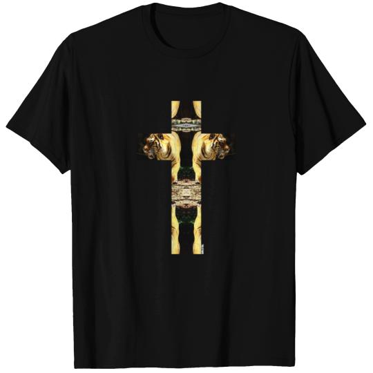 TIGER CRUCIFIX - T Shirts