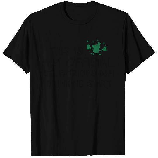 Official St. Patrick's Day Drinking T Shirts
