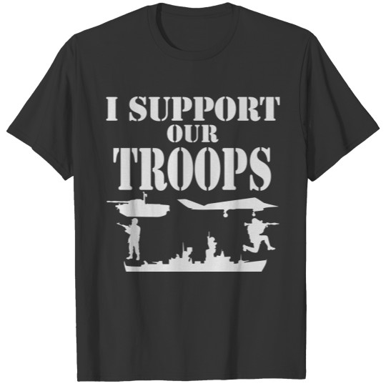 support_troops T-shirt