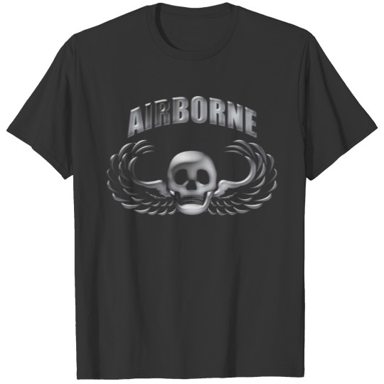 0884_airborneskull_rb T-shirt