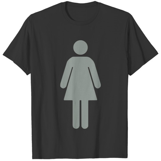 bathroom figure female_ T Shirts