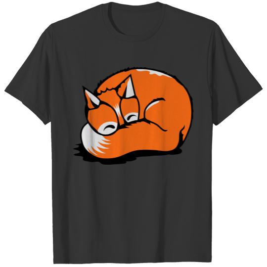 A sleeping fox T Shirts