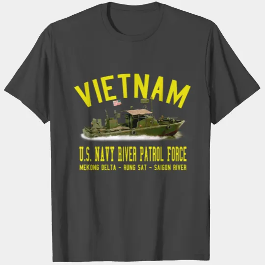 Vietnam Mark II PBR - Patrol Boat, River T Shirts