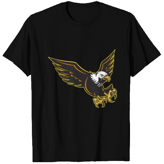American Bald Eagle flying T Shirts