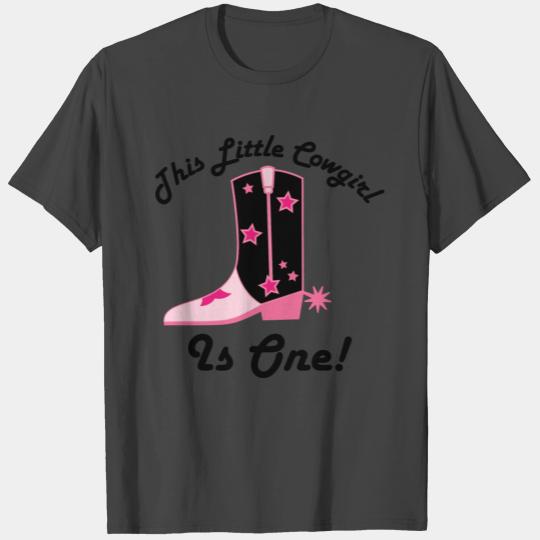 1st Birthday Cowgirl T Shirts