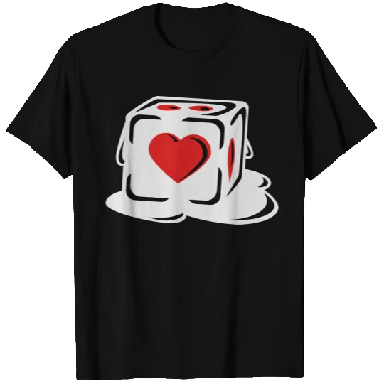 Ice Cube With Heart T Shirts