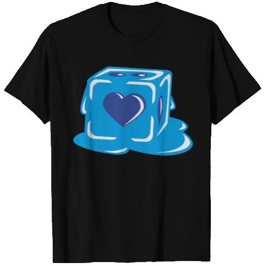 Ice Cube With Heart T Shirts