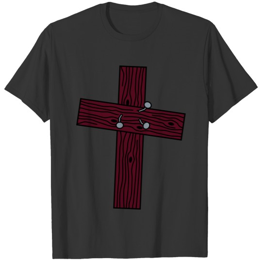 Wooden Cross T Shirts