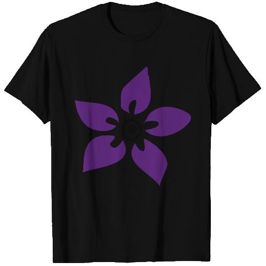 Purple cocktail flower T Shirts