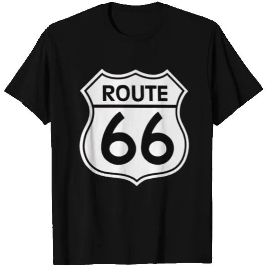 route 66 sign T Shirts