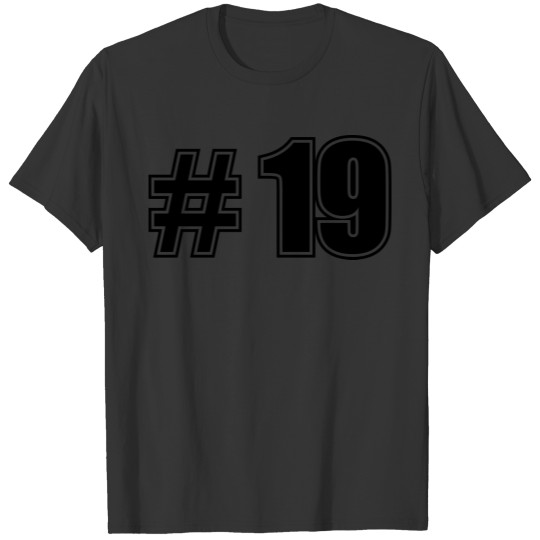 Number 19 T-shirt