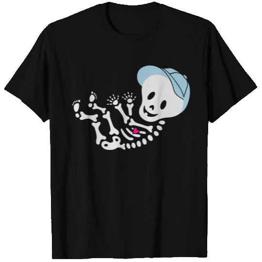 Gladditudes Maternity Boy Skeleton Xray T Shirts