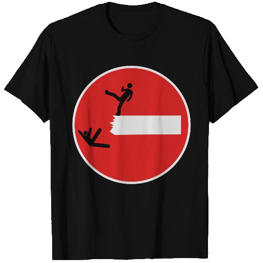 Road Sign THIS IS SPARTA Satire 3c T Shirts