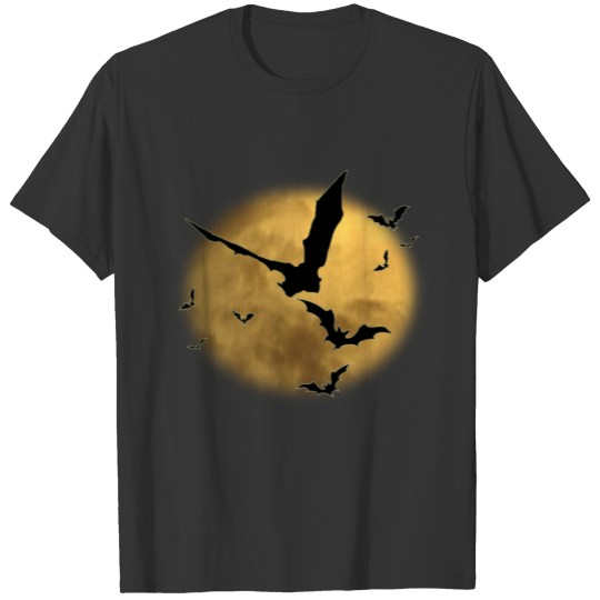Halloween Bats in the Evening T-shirt