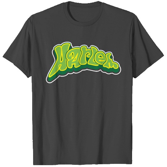 Funky Green Harlem New York T Shirts